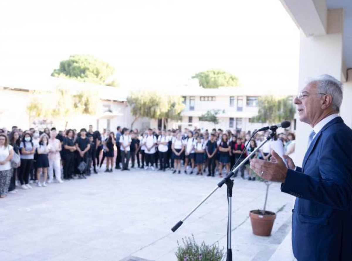 Δηλώσεις του Υπουργού Παιδείας με την ευκαιρία της έναρξης της σχολικής χρονιάς στη Μέση Εκπαίδευση